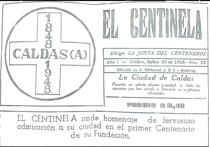 Portada El Centinela 1948